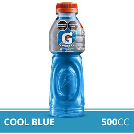 BEBIDAS GATORADE 500cc COOL BLUE